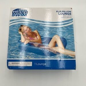 Open Water Swim Flip- Pillow Lounge  Brand New